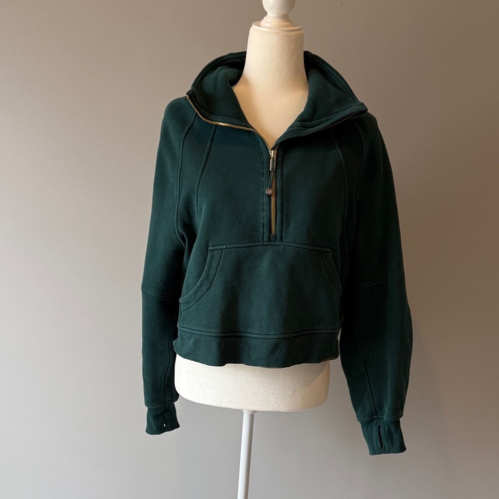 Lululemon Athletica Dark Green Hoodie